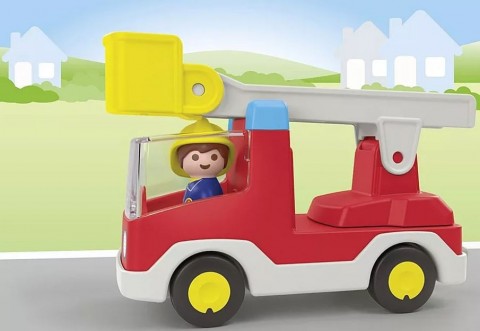 Junior 71683 Tűzoltóautó létrával készlet figurávalIVET.HU - A te online butikod.