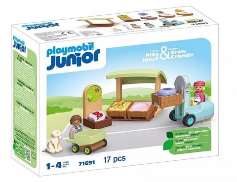 Junior 71691 Figurakészlet Környezetbarát stand targoncávalIVET.HU - A te online butikod.