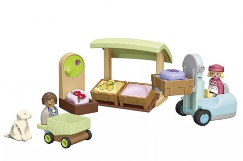 Junior 71691 Figurakészlet Környezetbarát stand targoncávalIVET.HU - A te online butikod.