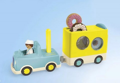 Junior 71702 Őrült Fánk Kamion figura készlet építési és válogatási funkcióvalIVET.HU - A te online butikod.