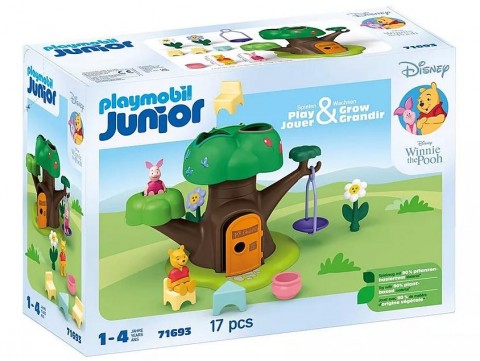Junior Disney 71693 Micimackó és Malacka fa házikója figurakészletIVET.HU - A te online butikod.