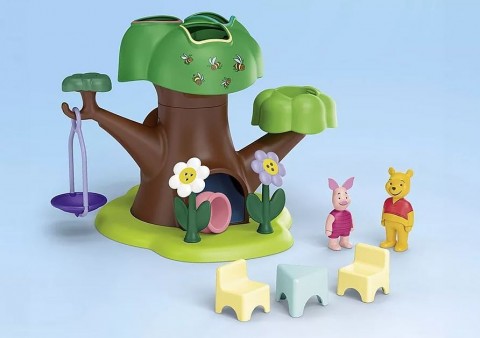 Junior Disney 71693 Micimackó és Malacka fa házikója figurakészletIVET.HU - A te online butikod.