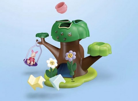 Junior Disney 71693 Micimackó és Malacka fa házikója figurakészletIVET.HU - A te online butikod.