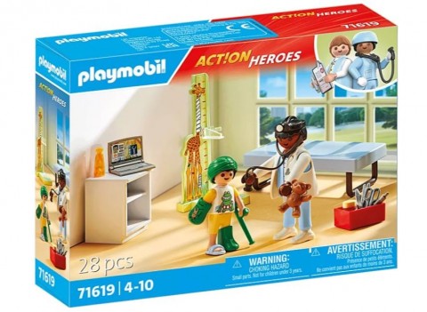Action Heroes 71619 Játékkészlet Gyermekorvos plüssmackóvalIVET.HU - A te online butikod.