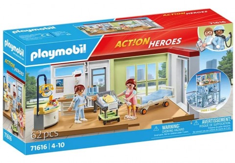 Action Heroes 71616 Szülészeti osztály figurakészletIVET.HU - A te online butikod.
