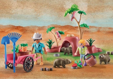 Wiltopia 71625 Wombatok menedéke játékszett фигурákkalIVET.HU - A te online butikod.