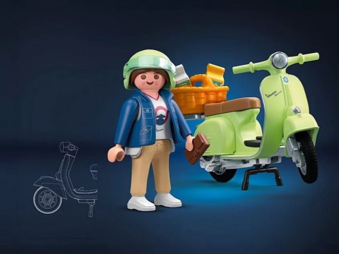 Vespa 71621 figura készlet 1969 Vespa 150 Sprint Veloce, világoszöldIVET.HU - A te online butikod.