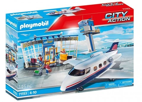 City Action 71153 Repülőtér figurákkal és repülőgéppelIVET.HU - A te online butikod.