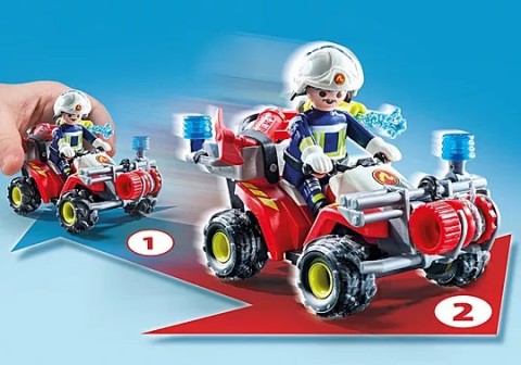 Action Heroes 71825 Tűzoltóállomás akcióbanIVET.HU - A te online butikod.