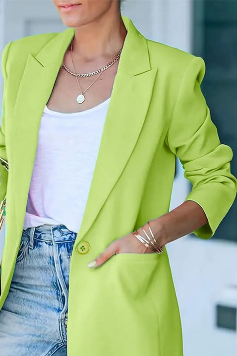 MARGANA LIME blézer, Szín: lime zöld, IVET.HU - A te online butikod.