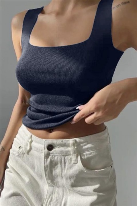 LORENKA NAVY top, Szín: sötétkék, IVET.HU - A te online butikod.