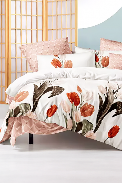 GROMELA pamut ágyneműgarnitúra 200x220 cm- 4 részes, Szín: multicolor, IVET.HU - A te online butikod.