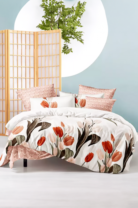 GROMELA pamut ágyneműgarnitúra 200x220 cm- 4 részes, Szín: multicolor, IVET.HU - A te online butikod.