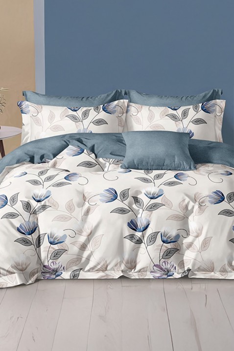 BLOPELXA pamut ágyneműgarnitúra 200x220 cm - 4 részes, Szín: multicolor, IVET.HU - A te online butikod.