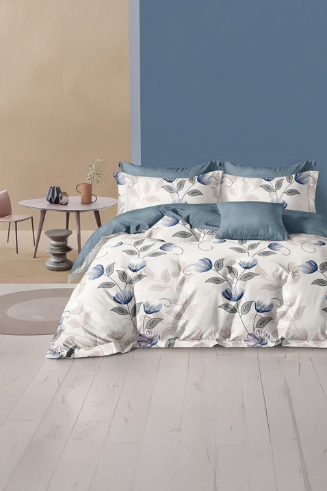 BLOPELXA pamut ágyneműgarnitúra 200x220 cm - 4 részes, Szín: multicolor, IVET.HU - A te online butikod.