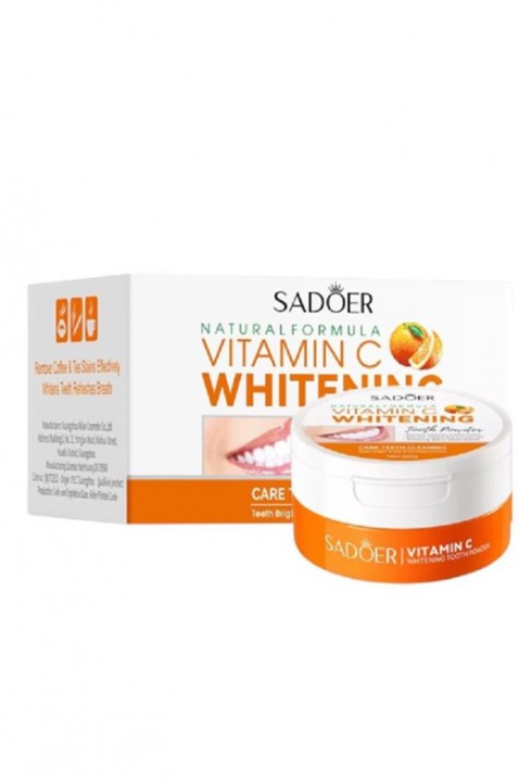 SADOER fogfehérítő por C-vitaminnalIVET.HU - A te online butikod.
