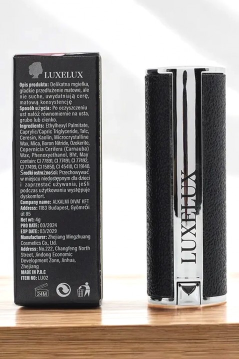 LUXELUX Matte Colour Lip RED matt rúzsIVET.HU - A te online butikod.