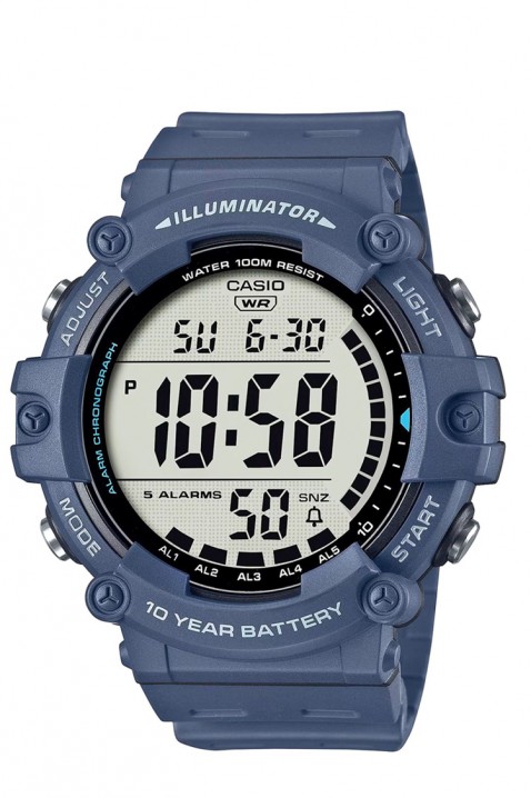 CASIO AE-1500WH-2AVDF férfi karóra, Szín: kék, IVET.HU - A te online butikod.
