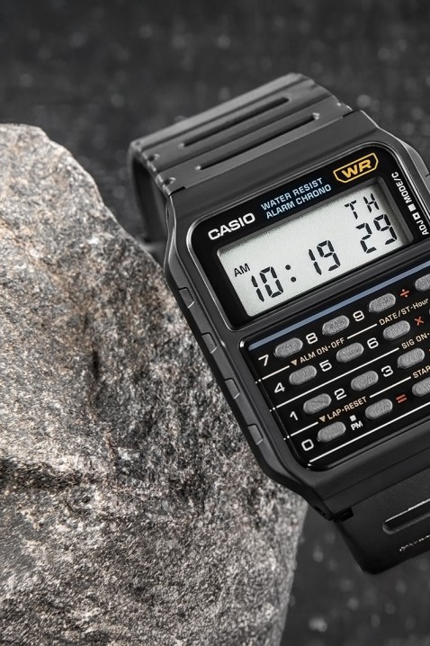 CASIO CA-53W-1Z férfi karóra, Szín: fekete, IVET.HU - A te online butikod.