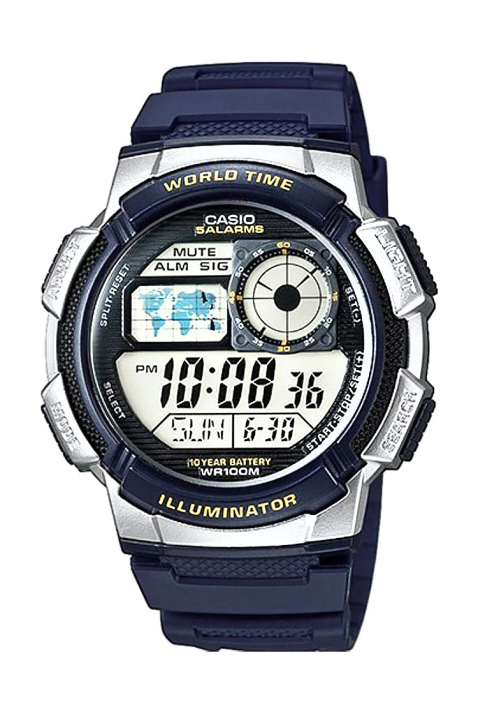 CASIO AE-1000W-2AVDF férfi karóra, Szín: sötétkék, IVET.HU - A te online butikod.