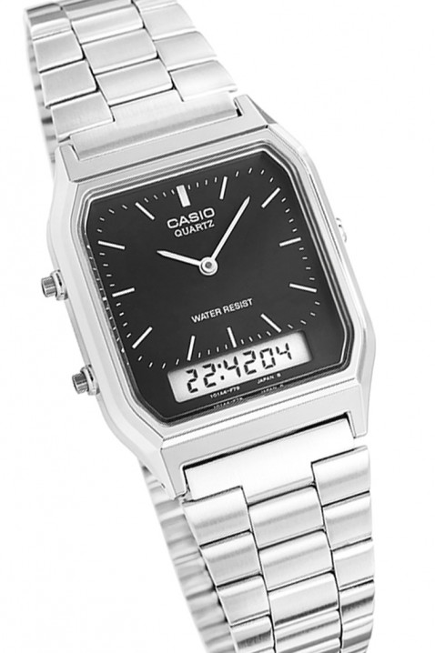 CASIO AQ-230A-1DMQ karóra, Szín: ezüst, IVET.HU - A te online butikod.