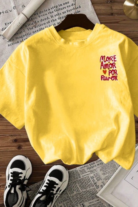 AMORE YELLOW poló, Szín: sárga, IVET.HU - A te online butikod.