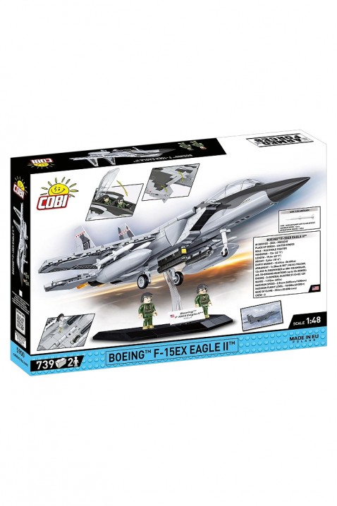 Cobi F-15X Eagle II vadászgép - alkatrészek 739IVET.HU - A te online butikod.