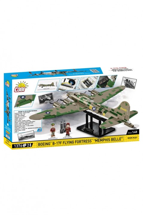 Cobi B-17F Memphis Belle vadászgép - alkatrészek 1376IVET.HU - A te online butikod.