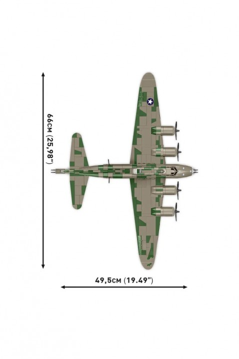 Cobi B-17F Memphis Belle vadászgép - alkatrészek 1376IVET.HU - A te online butikod.