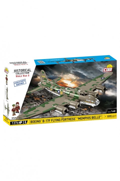 Cobi B-17F Memphis Belle vadászgép - alkatrészek 1376IVET.HU - A te online butikod.