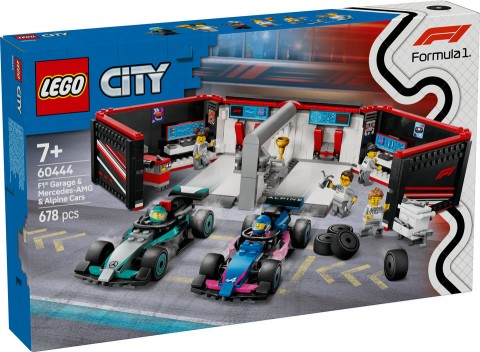 60444 | F1® Garázs és Mercedes - AMG és Alpine versenyautókIVET.HU - A te online butikod.