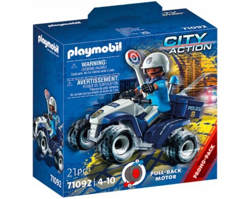 City Action 71092 Rendőrségi Speed Quad figurával készletIVET.HU - A te online butikod.