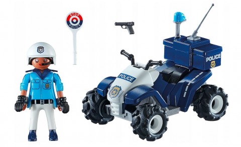 City Action 71092 Rendőrségi Speed Quad figurával készletIVET.HU - A te online butikod.
