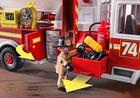 City Action 70935 Tűzoltóautó figurakészlet: US Tower LadderIVET.HU - A te online butikod.