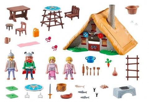 Asterix 70932 Asparanoiks kunyhója figurakészletIVET.HU - A te online butikod.