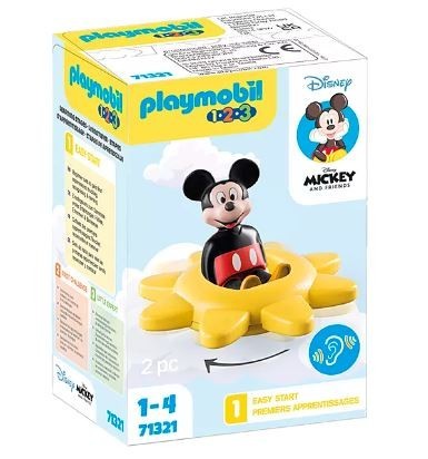 1.2.3 Disney 71321 figura szett Mickey egér és napocska-csörgőIVET.HU - A te online butikod.