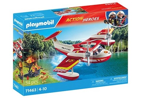Action Heroes 71463 Tűzoltó repülőgép tűzoltó funkcióval figurakészletIVET.HU - A te online butikod.