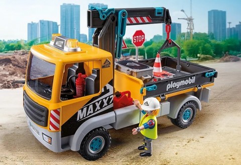 Action Heroes 71750 Építőipari teherautó daruval figurakészletIVET.HU - A te online butikod.