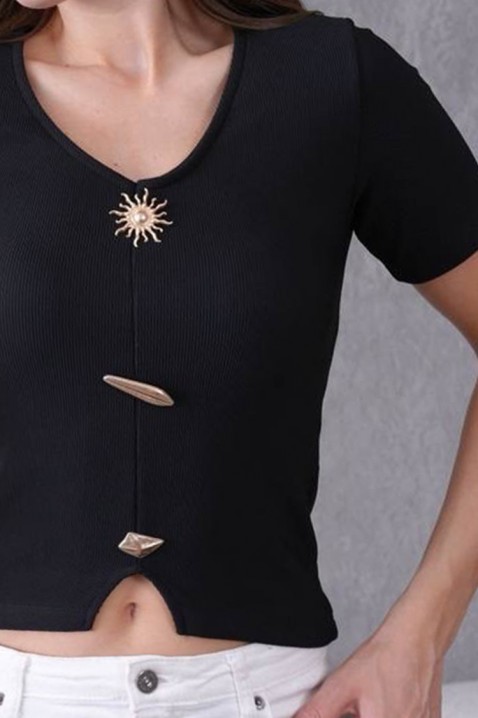 DIZELMA BLACK top, Szín: fekete, IVET.HU - A te online butikod.