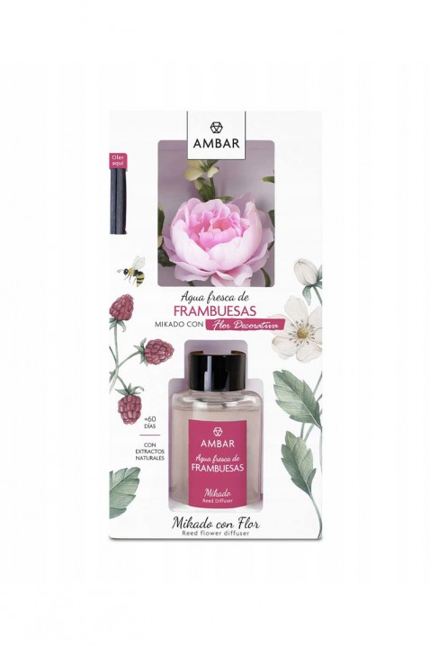 AMBAR FRAMBUESAS 75 ml illatositó rudak, Szín: rózsaszín, IVET.HU - A te online butikod.
