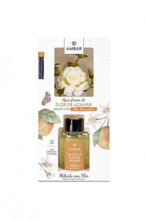 AMBAR FLOR DE AZAHAR illatositó rudak 75 ml, Szín: ekrü, IVET.HU - A te online butikod.