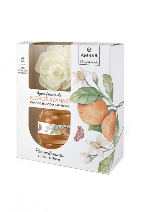 SOLMY ORANGE 60 ml diffúzor virággal, Szín: narancssárga, IVET.HU - A te online butikod.