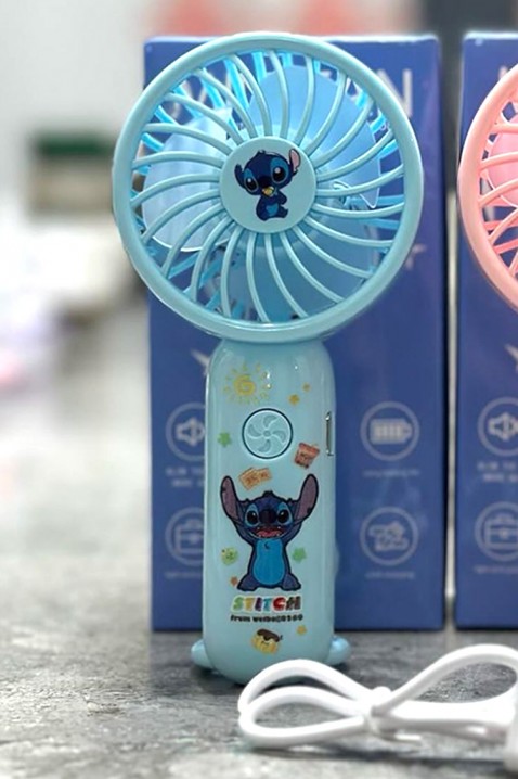 WINDYSTICH hordozható ventilátor, Szín: kék, IVET.HU - A te online butikod.
