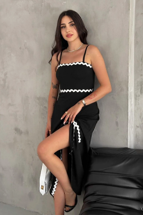 MUSERA BLACK ruha, Szín: fekete, IVET.HU - A te online butikod.