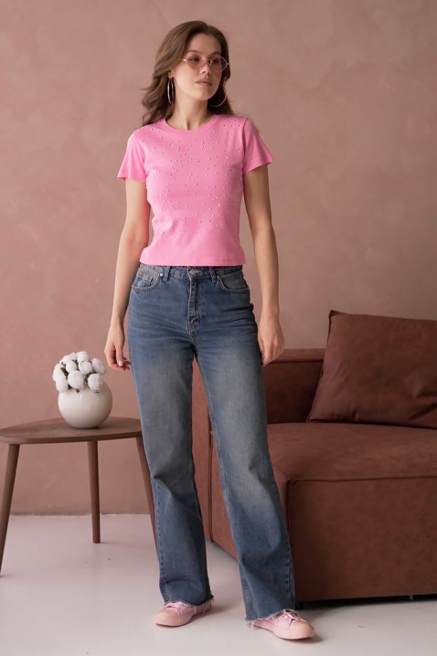 RAVIKA PINK poló, Szín: rózsaszín, IVET.HU - A te online butikod.