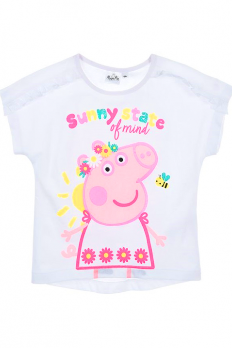 PEPPAPIG WHITE poló, Szín: fehér, IVET.HU - A te online butikod.