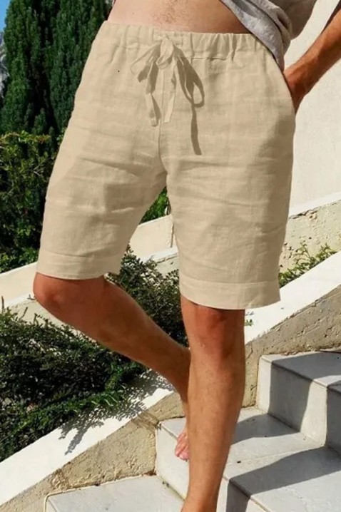 KROMO BEIGE férfi rövidnadrág, Szín: bézs, IVET.HU - A te online butikod.