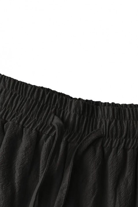 KROMO BLACK férfi rövidnadrág, Szín: fekete, IVET.HU - A te online butikod.