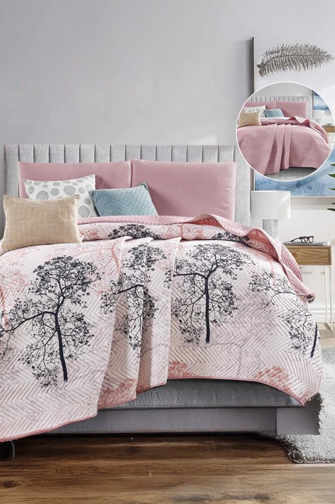 KARLINA 160x200 cm kétoldalas ágytakaró, Szín: multicolor, IVET.HU - A te online butikod.