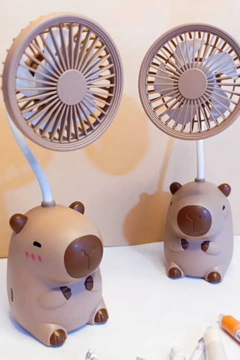 DRIOXY kézi mini ventilátor, Szín: barna, IVET.HU - A te online butikod.